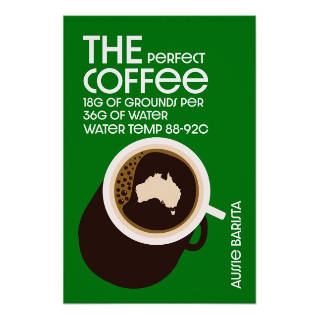 Póster Aussie Baristas (Anverso)