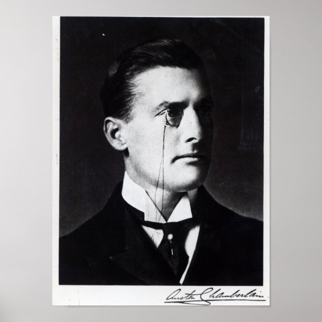 Póster Austen Chamberlain (Frente)