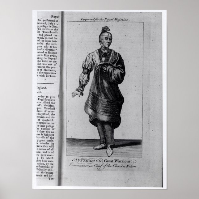 Póster Austenaco, Gran Guerrero (Frente)