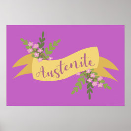 Póster Austenite I