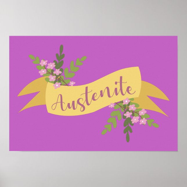Póster Austenite I (Frente)