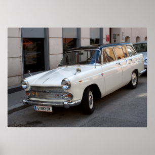 Póster Austin A55 Cambridge