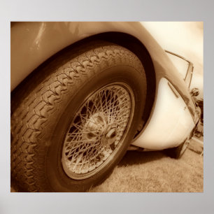 Póster austin healey