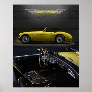 Póster Austin-Healey