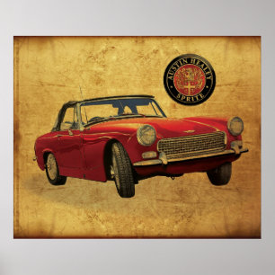 Póster Austin Healey Sprite