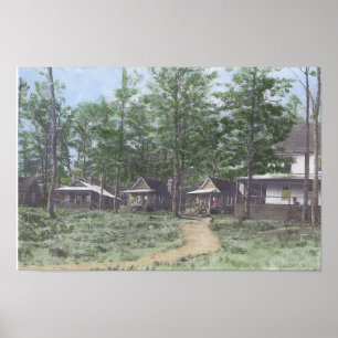 Póster Austin Pond Camps