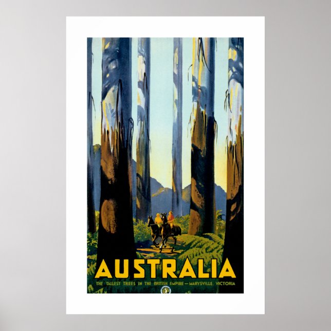 Póster Australia (Frente)