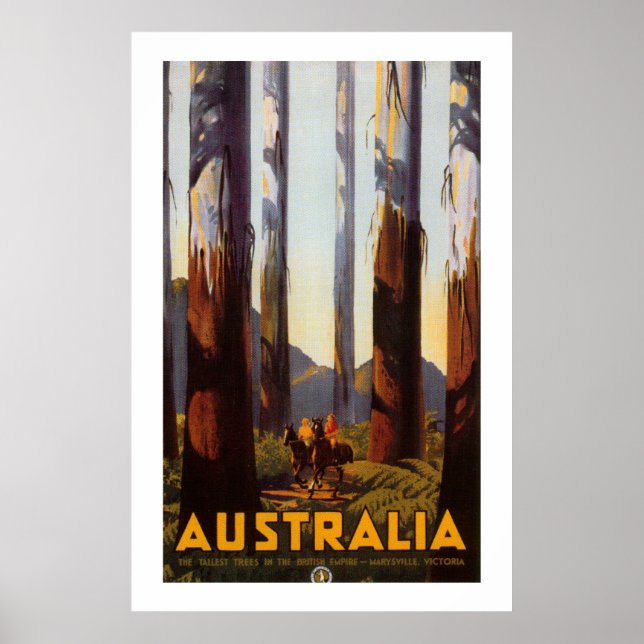 Póster Australia (Frente)