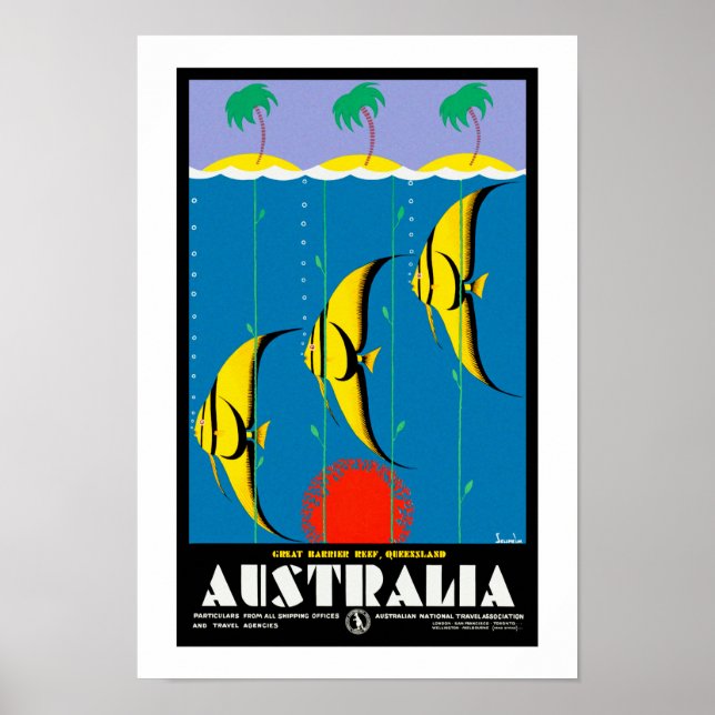 Póster Australia (Frente)