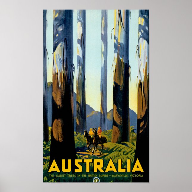 Póster Australia (Frente)