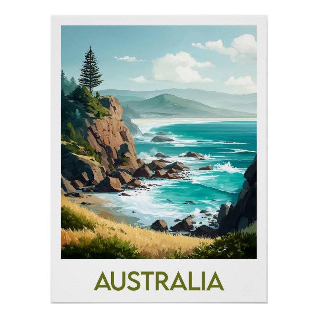 Poster Australia (Anverso)