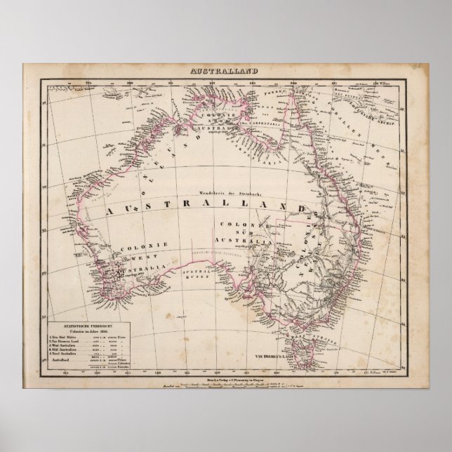 Póster Australia (Frente)