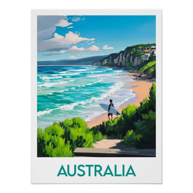 Poster Australia (Anverso)