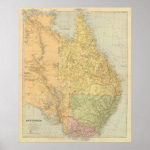 Póster Australia del este