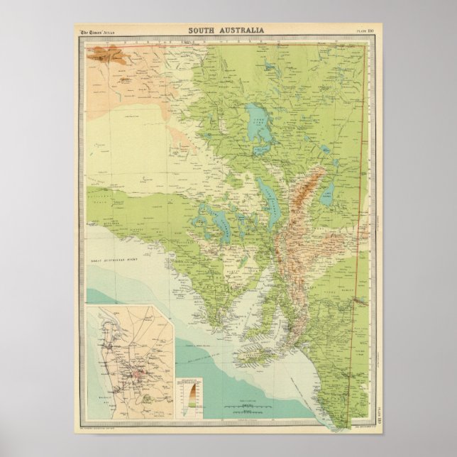 Póster Australia del Sur (Frente)