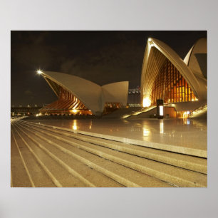 Póster Australia, Nueva Gales del Sur, Sídney, Sydney Ope