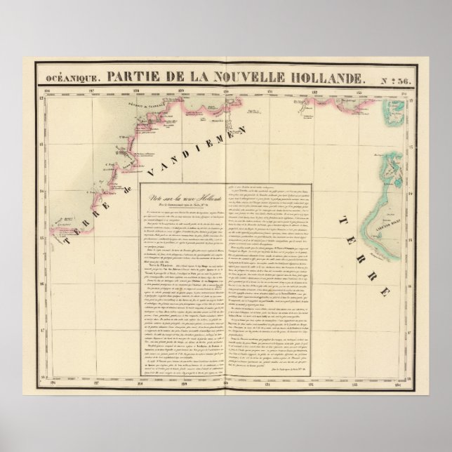 Póster Australia Oceanía no 36 (Frente)