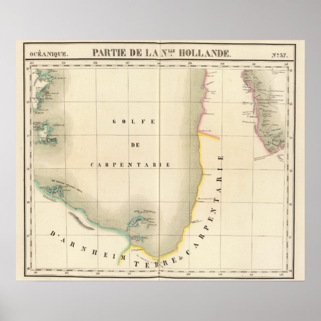 Póster Australia Oceanía no 37 (Frente)