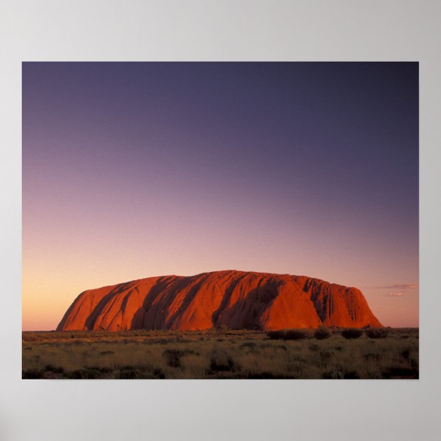 Póster Australia, Parque Nacional Uluru Kata Tjuta, Uluru (Frente)