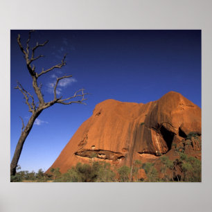 Póster Australia, Parque Nacional Uluru Kata Tjuta, Uluru