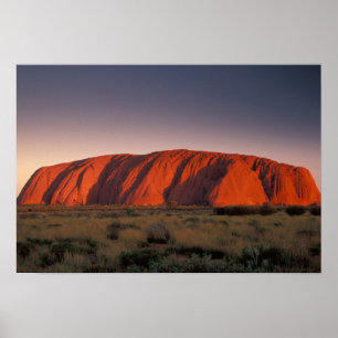 Póster Australia, Parque Nacional Uluru. Uluru o