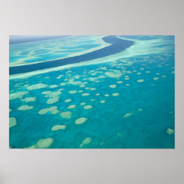 Póster Australia, Queensland, Costa de los Whitsunday, Gr (Frente)