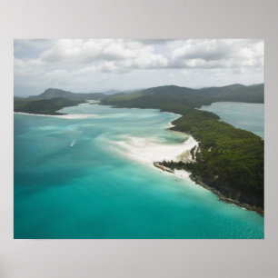 Póster Australia, Queensland, Costa de Whitsunday, 2