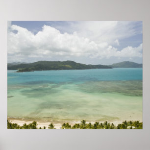 Póster Australia, Queensland, Costa de Whitsunday, 3