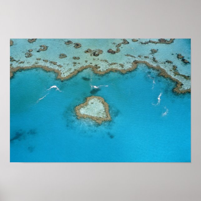 Póster Australia, Queensland, Las Islas Whitsunday, (Frente)