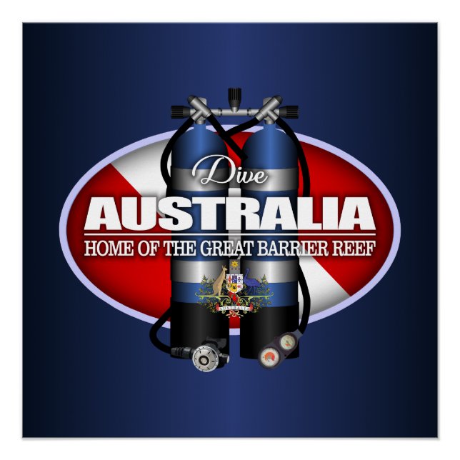 Póster Australia (ST) (Anverso)