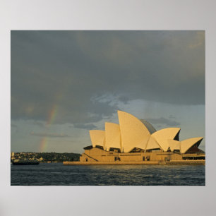 Póster Australia, Sydney, Ópera de Sydney,