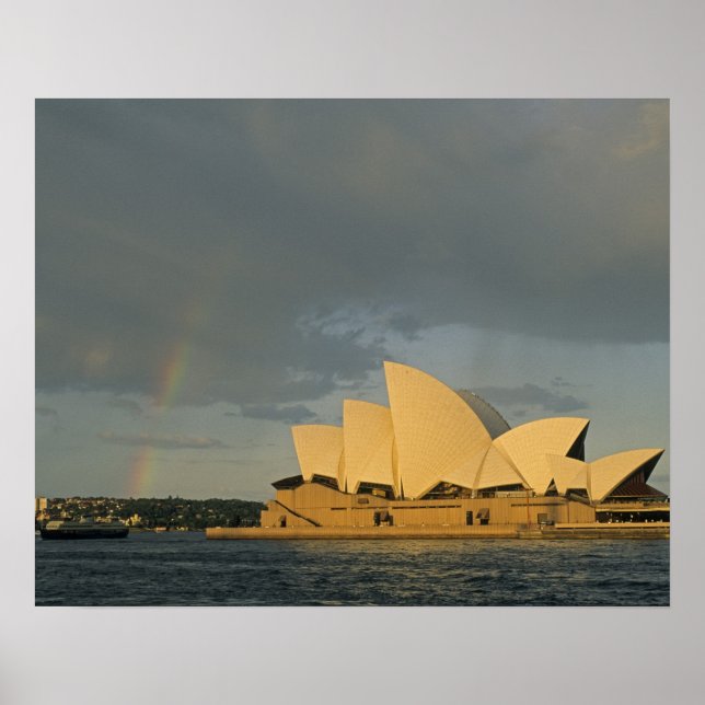 Póster Australia, Sydney, Ópera de Sydney, (Frente)