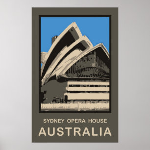 Póster Australia Sydney Opera House