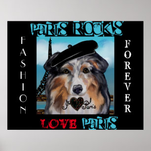 PÓSTER AUSTRALIAN SHEPHERD