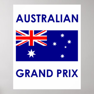 Póster Australiano Grand Prix