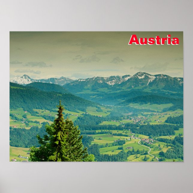 Póster Austria (Frente)