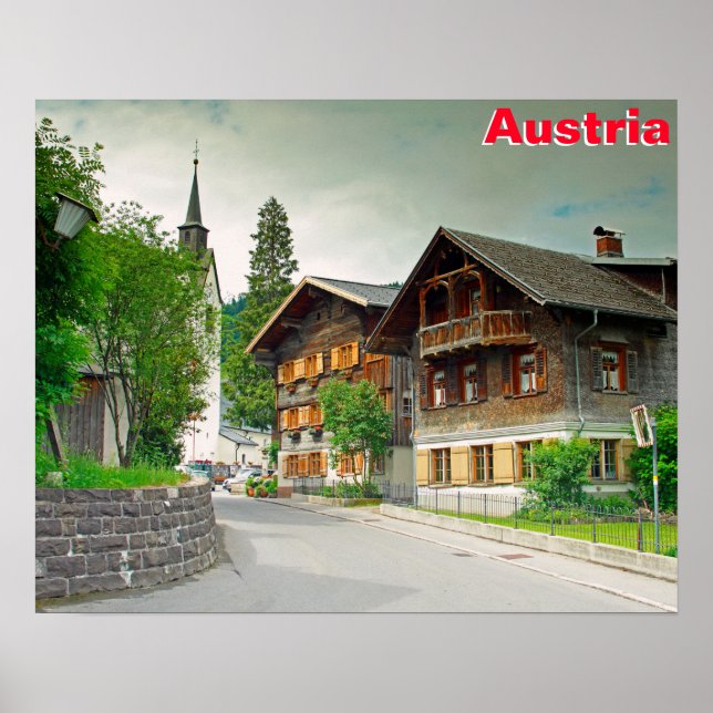 Póster Austria (Frente)