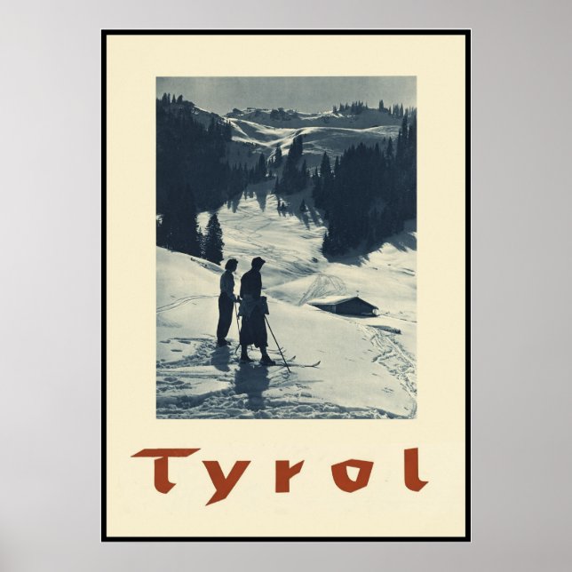 Póster Austria Tyrol (Frente)