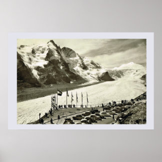 Póster Austria Vintage, Grossglockner
