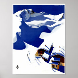 Póster Austria Wunschheim Restored Vintage Travel Poster