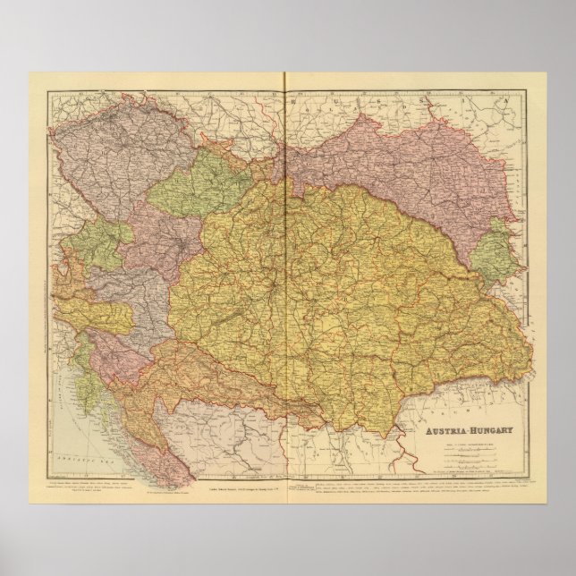 Póster Austria y Hungría (Frente)