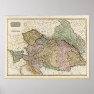 Póster Austrian Dominions