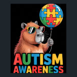 Póster Autism awareness<br><div class="desc">Autism awareness  | Poster .A minimal aesthetic built for consistency. A subtle design with a modern visual tone. A clean style that blends into daily life. A simple design with elegant proportions.</div>