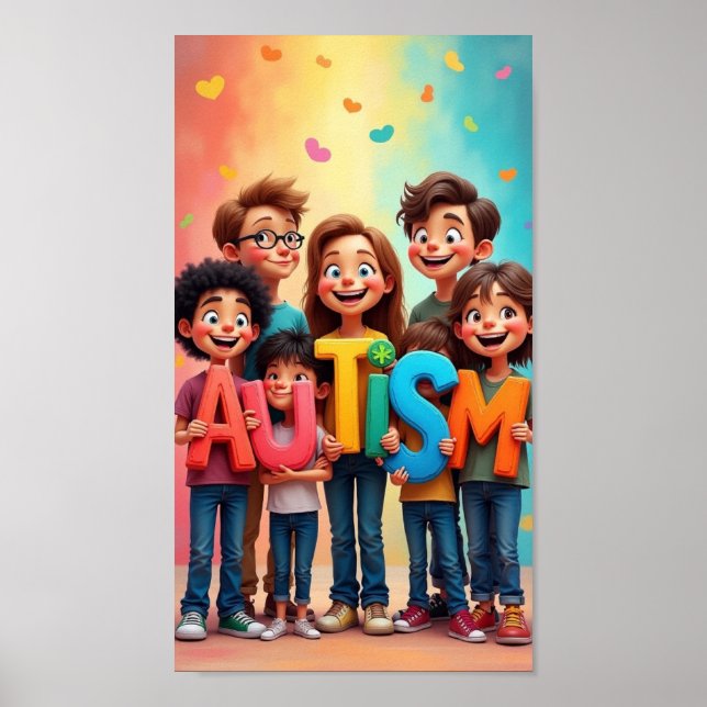 Póster Autismo (Frente)