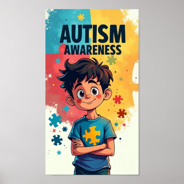 Póster Autismo (Frente)