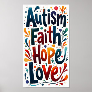 Póster Autismo