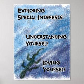 Póster Autismo anfibio: agua