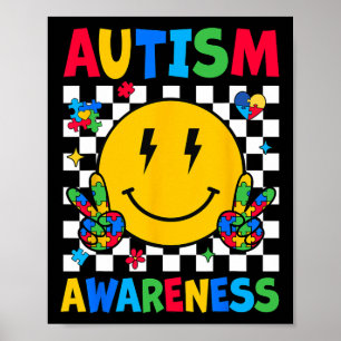 Póster Autismo Concienciación Autismo Soporte Escuadrón S