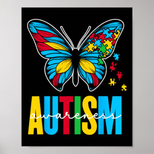 Póster Autismo Concienciación Autista Autista Autista Apo