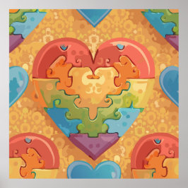 Póster Autismo del corazón